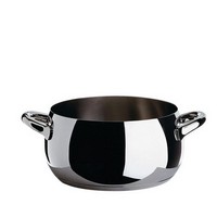 photo Alessi-Mami Casserole in 18/10 stainless steel also suitable for induction 1